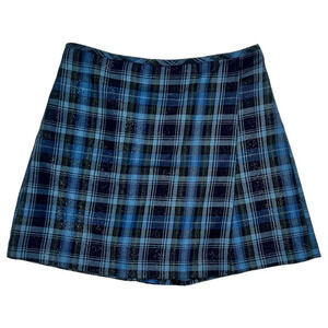 Y2K Plaid Mini Skirt